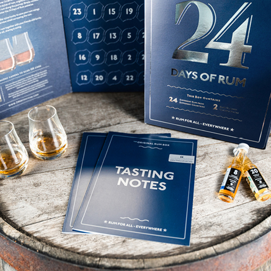 24 Days of Rum - Box Découverte de Rhum - Édition Bleue