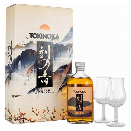 Coffret Tokinoka Blended Whisky + 2 verres6192