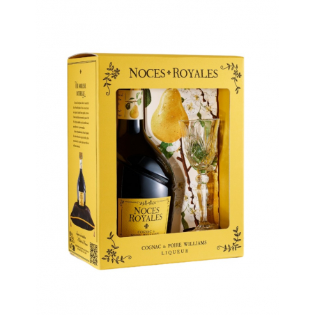 Noces Royales Liqueur de Cognac et Poire Williams + 1 verre6219