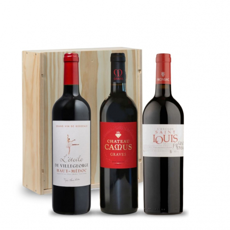 Coffret cadeau : Les vignobles Bordelais6338