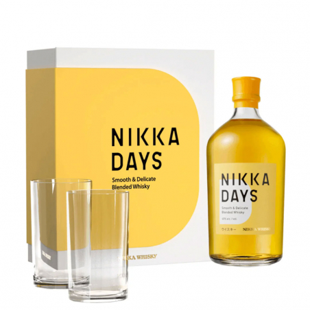 Coffret Nikka Days avec deux verres6373